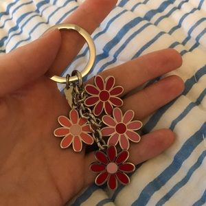 Coach Flower Key Ring